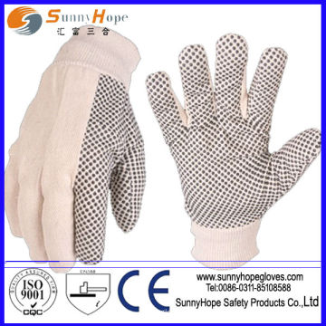 3/4 getauchte PVC-punktierte Handschuhe